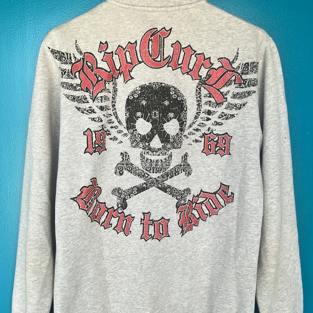 RipCurl zip up, size 32 (large) BORN TO RIDE 1969